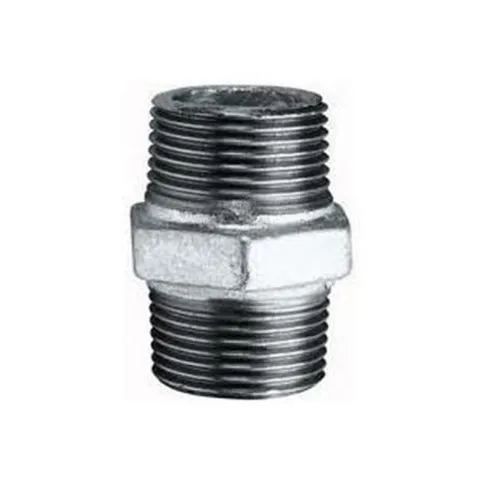 GI HEX NIPPLE ISI